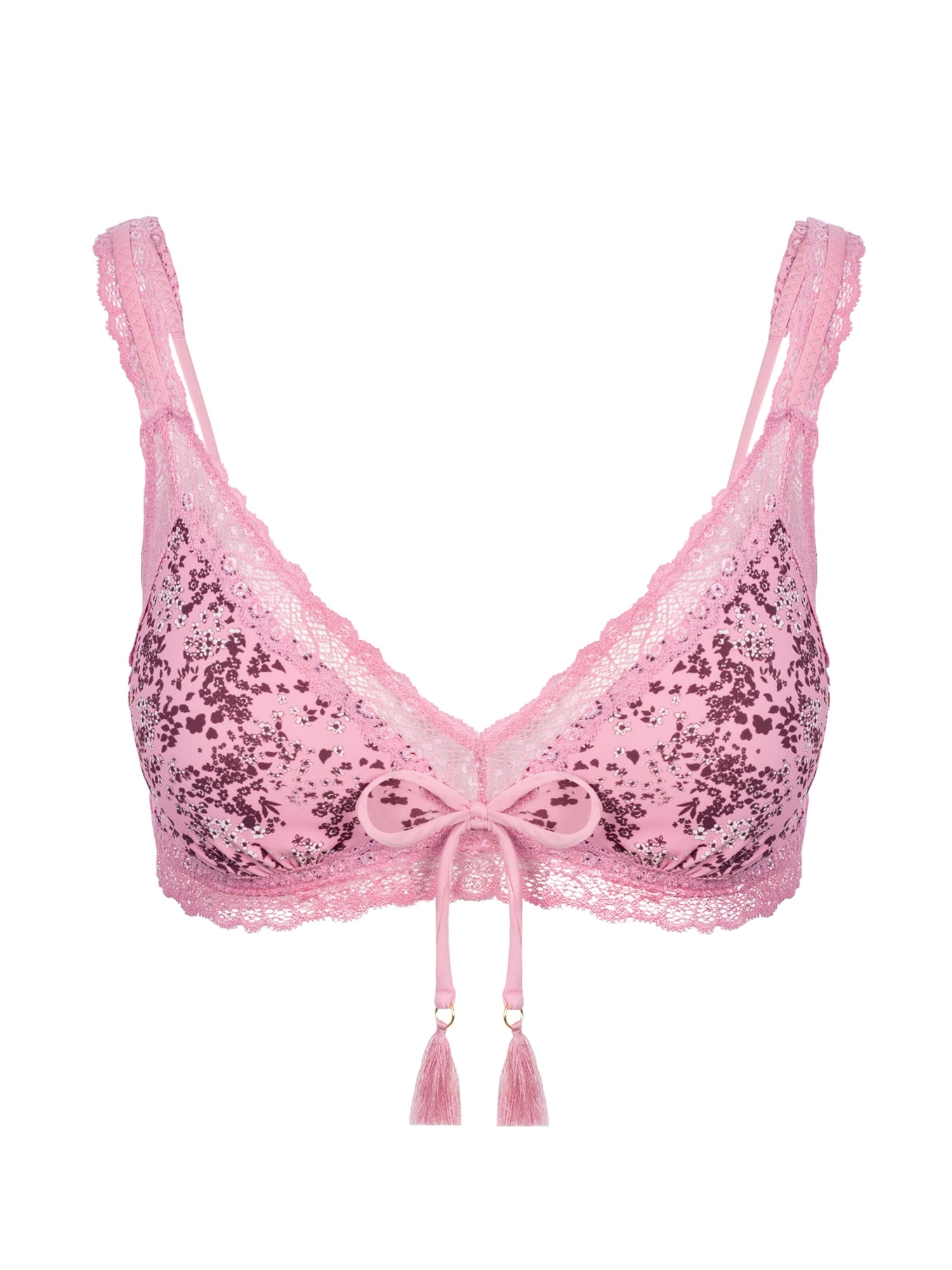Jessica Simpson Women's Micro Lace Bralette, Size S-XXXL