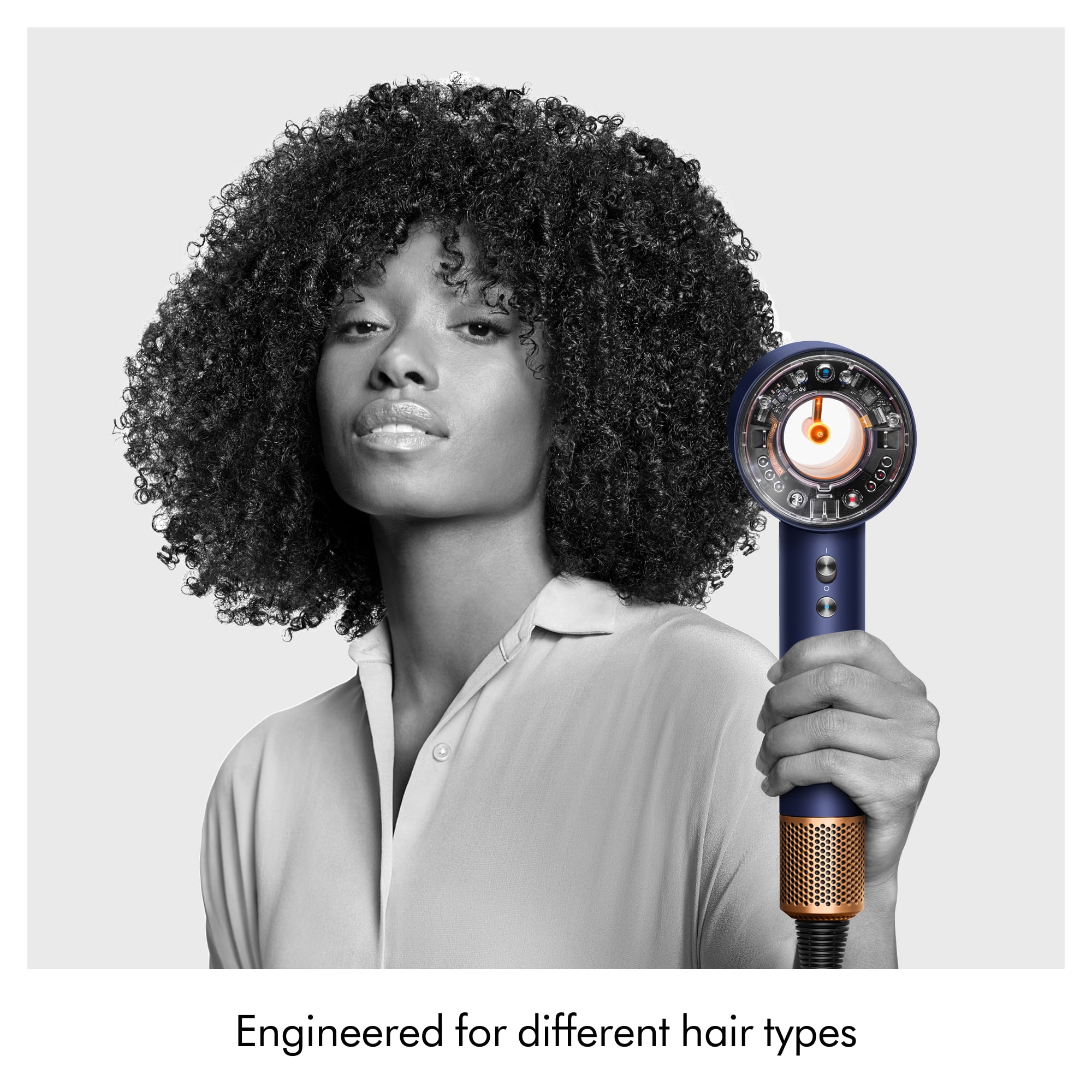 Restored Premium Dyson Supersonic Nural™ Hair Dryer | Prussian Blue/Copper (Refurbished)