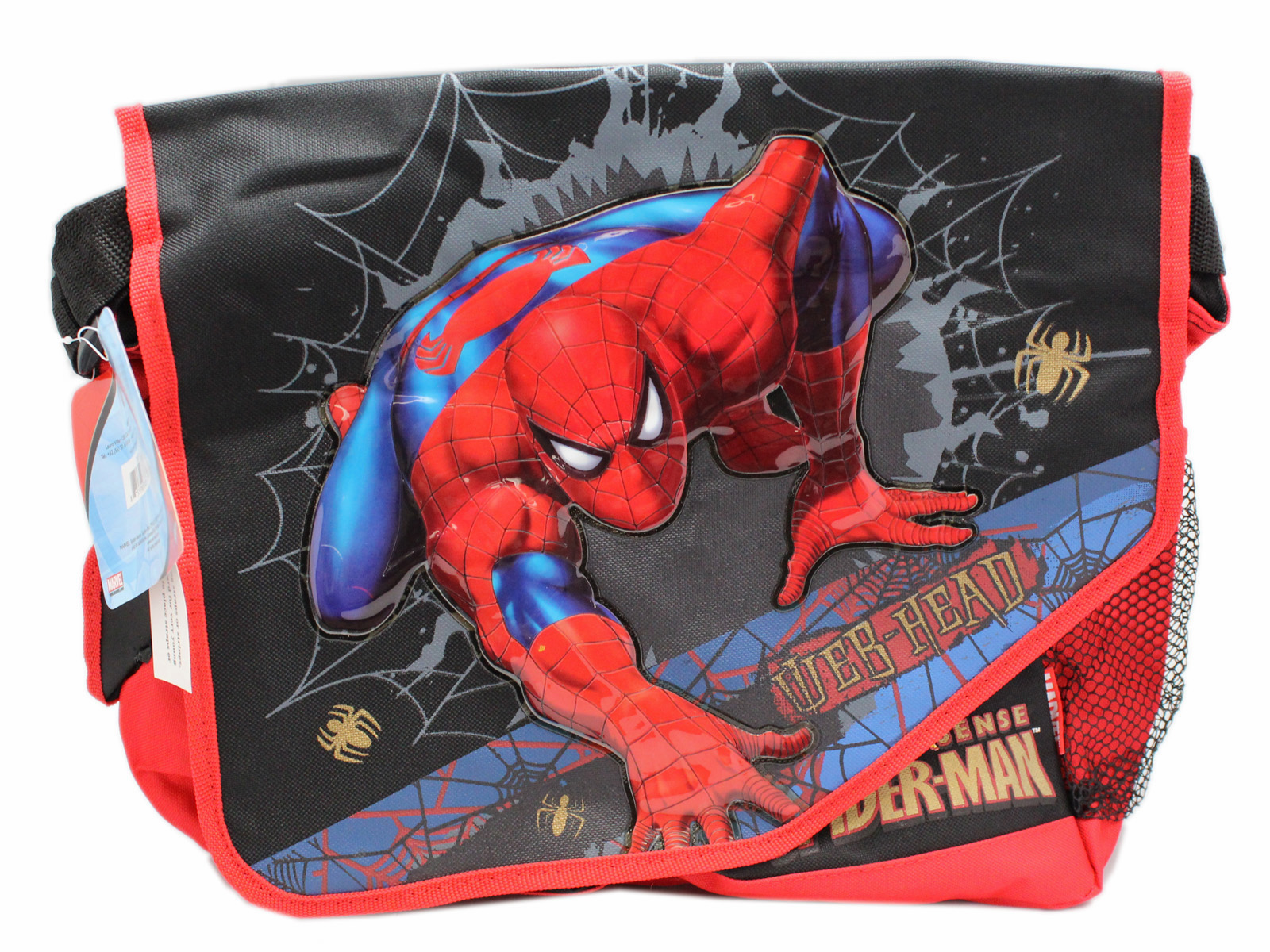 spiderman messenger bag