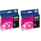 thumbnail image 1 of Cartucho de tinta Epson T200 DuraBrite Ultra Magenta (paquete de 2), 1 of 5