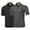 BLACK/CHARCOAL, variant on FashionOutfit Men's Solid Quick Dri-Fit Active Athletic Golf Short Sleeves, Sports Polo Shirt