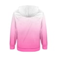 thumbnail image 4 of Inleife Zip Up Hoodies for Men Casual Fashion Zipper Gradation Print Long Sleeve Tops Hooded Hoodie Sweatshirt, 4 of 4