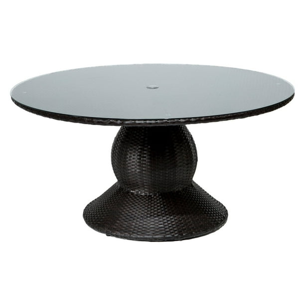 Tk Classics Barbados Round Outdoor, Big Round Outdoor Dining Table