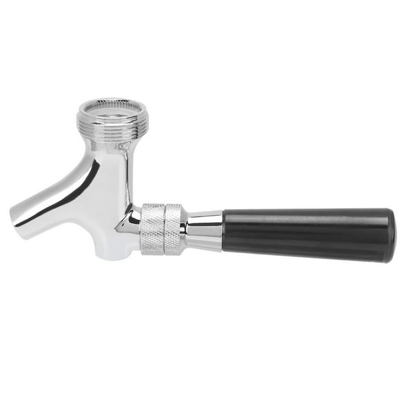 FAGINEY Household Stainless Steel Core Beer Faucet Non-Adjustable Beer Tap for Beer Keg