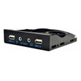 thumbnail image 2 of Panel frontal divisor Hugo 9 pines a USB 2.0 Negro, 2 of 7