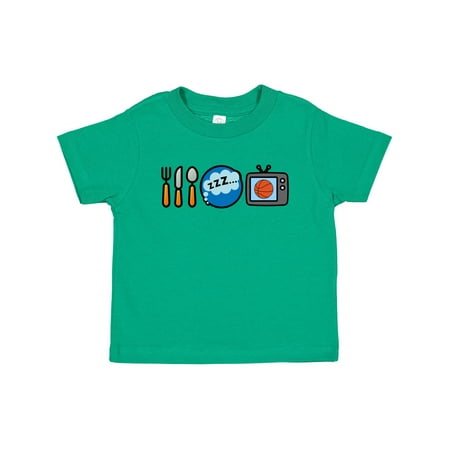 

Inktastic Eat Sleep Watch Basketball Gift Baby Boy T-Shirt