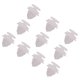 thumbnail image 3 of 10X Clips de Montaje del Panel la Puerta Coche Blancos para 206 207 1007 307, 3 of 5