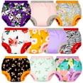 thumbnail image 1 of BIG ELEPHANT Pantalones de Entrenamiento para Niñas Bebés, Ropa Interior de Entrenamiento para Niñas Pequeñas, Paquete de 10, 12-24 Meses, 1 of 9