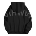 thumbnail image 4 of Womens Graphic Sweatshirt Y2K Oversize Letter Print Sweatshirts Drop Shoulder Long Sleeve Trendy Pullover Hoodies Tops, 4 of 7