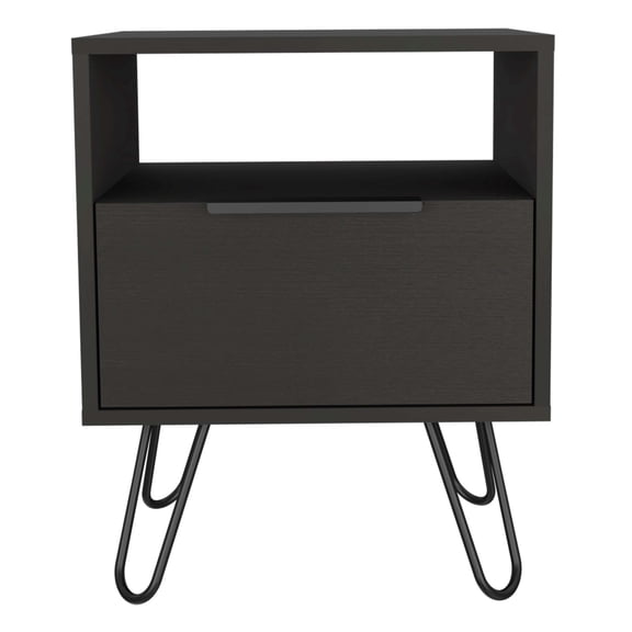 Coffee Table with Storage, One Open Shelf & Cabinet, Living Room Table, 37.12'' Superior Top, Easy Assembly, Modern Accent Furniture