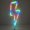Colored, variant on , Led Neon lighting led Wall Decor, USB Powered for Bedroom, kids children room, Living Room, Bar, Party, Wedding -