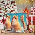 thumbnail image 5 of Fuzoiu Cloud Cute Hamster Print Christmas Gift Bag,Burlap Gift Bag with Drawstring Closure & Hang Tag,Perfect for Holidays, Birthdays, and Special Occasions-Small, 5 of 7