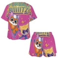 thumbnail image 3 of Super Kitties Women Pajamas Set Loungewear Sleepwear 2 Piece PJ Sets, 3 of 7