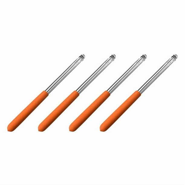 Mástiles de Bandera Telescópicos de Mano, Mástil de Bandera Guía Portátil Extensible de Acero Inoxidable para Guías Turísticos, Puntero para Profesores A