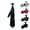Grey, variant on Men's Neckties Helii Under $5 Adjustable Pure Color Business Formal Neck Tie Easy Clip Closure Neckwear Grey Neckties for Occasion Wedding, Work, Party