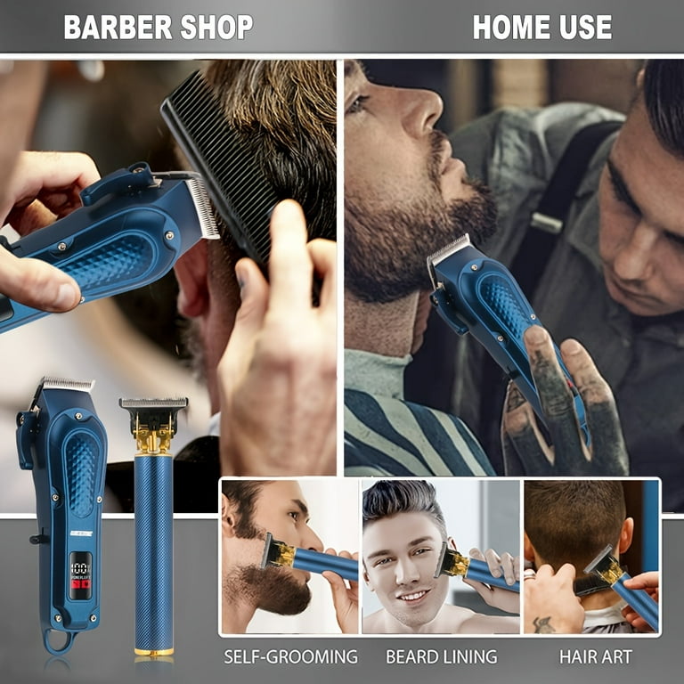 WEEME] Professional 36V Cordless Hair Clippers for Men - USB
