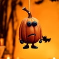 thumbnail image 4 of TIELUTT Pumpkins Pendant Halloween Backpack Key Pendant Acrylic Material Swinging Car Cow Bead Garland 6ft Doorway Garland Door Hanging Decorations String Work Garland Form with Ties, 4 of 4