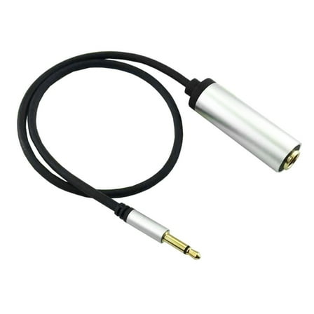 1/4 to 1/8 Adapter Cable 3.5mm Stereo to 6.35mm Mono Sound Adapter