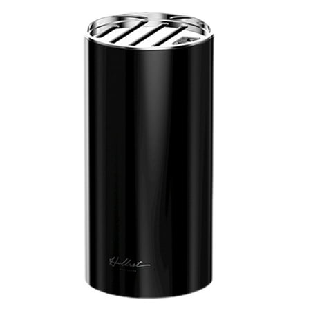 

High-Value Knife Rack Reasonable Partition Storage Of Cutters Daily Kitchen Supplies Black Round