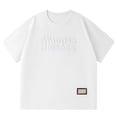 thumbnail image 3 of sususu T Shirts for Man with Pocket , Men's Undershirts , Fashionable Stamp Print Crew Neck Short Sleeve Tee For Men Casual Comfort Fit Basic Top Daily Wear Summer T-Shirt, 3 of 3