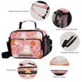 thumbnail image 4 of Specters Reading Books Pumpkins Halloween Insulated Lunch Bag Portable Cooler Bag Mommy Bag Large Capacity 6L, 4 of 9