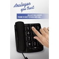 thumbnail image 3 of EM300BK - TELEPHONE WITH BIG BUTTONS BLK, 3 of 4