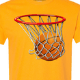 thumbnail image 4 of Inktastic Basketball Swish T-Shirt, 4 of 5