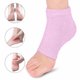 thumbnail image 5 of Calcetines de tacón de gel hidratante con aloe vera y vitamina E para el tratamiento de los talones agrietados - Calcetines suaves reutilizables de spa therapy con forro de gel hidratante intensivo, 5 of 6