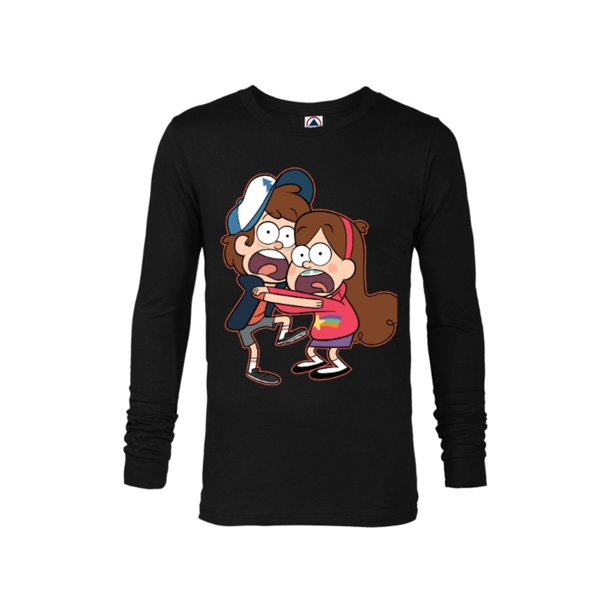 Disney Gravity Falls Dipper and Mabel Pines Long Sleeve TShirt for