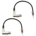 thumbnail image 1 of Cable de 3,5 Mm shamjiam 2 Piezas de sonido de 1 Pie de 1/8 TRS Estéreo, 1 of 9