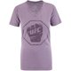 thumbnail image 4 of Playera estampada con logo desgastado de UFC para mujer, púrpura, XXL, 4 of 4