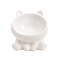 thumbnail image 2 of Comedero de cerámica para gatos, accesorio para plato, Base estable, gatito minimalista antideslizante, 2 of 8
