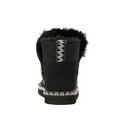 thumbnail image 4 of Fireside by Dearfoams Women's Perth Genuine Shearling Fold Down Bootie with Embroidery, 4 of 10