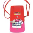thumbnail image 2 of Handy Faux Leather Protective Vertical Wallet Carrying Case Purse bag with Shoulder Strap fits up to 6", 6.25" XL sized phones (or up to 7in x 4.25in), 2 of 4