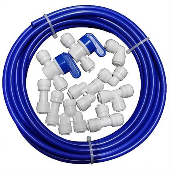 Tubo de Agua RO de 1/4 Pulgada de Longitud de 32,8 Pies (10 Metros), Tubo de Manguera para de Purificadores de Agua RO