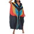 thumbnail image 1 of Traje de baño Cover-ups Tallas grandes Caftanes Playa Cover Up Maxi Vestido de playa Kaftan, 1 of 4