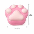 thumbnail image 2 of Cat Paw Squishy with Slow Rising Foam, Pink, for Kids and Adults, Relaxation Toy, 2 of 5