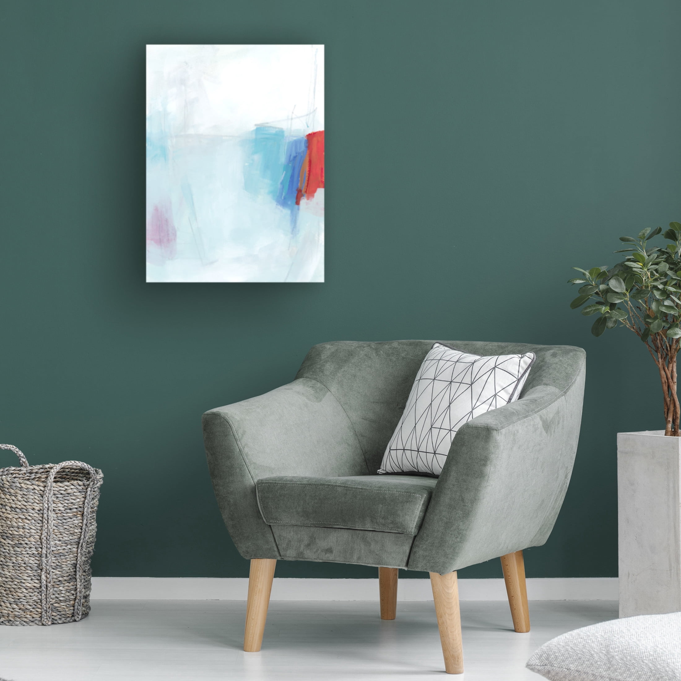 Trademark Fine Art June Erica Vess  Available Space II Canvas Wall Art