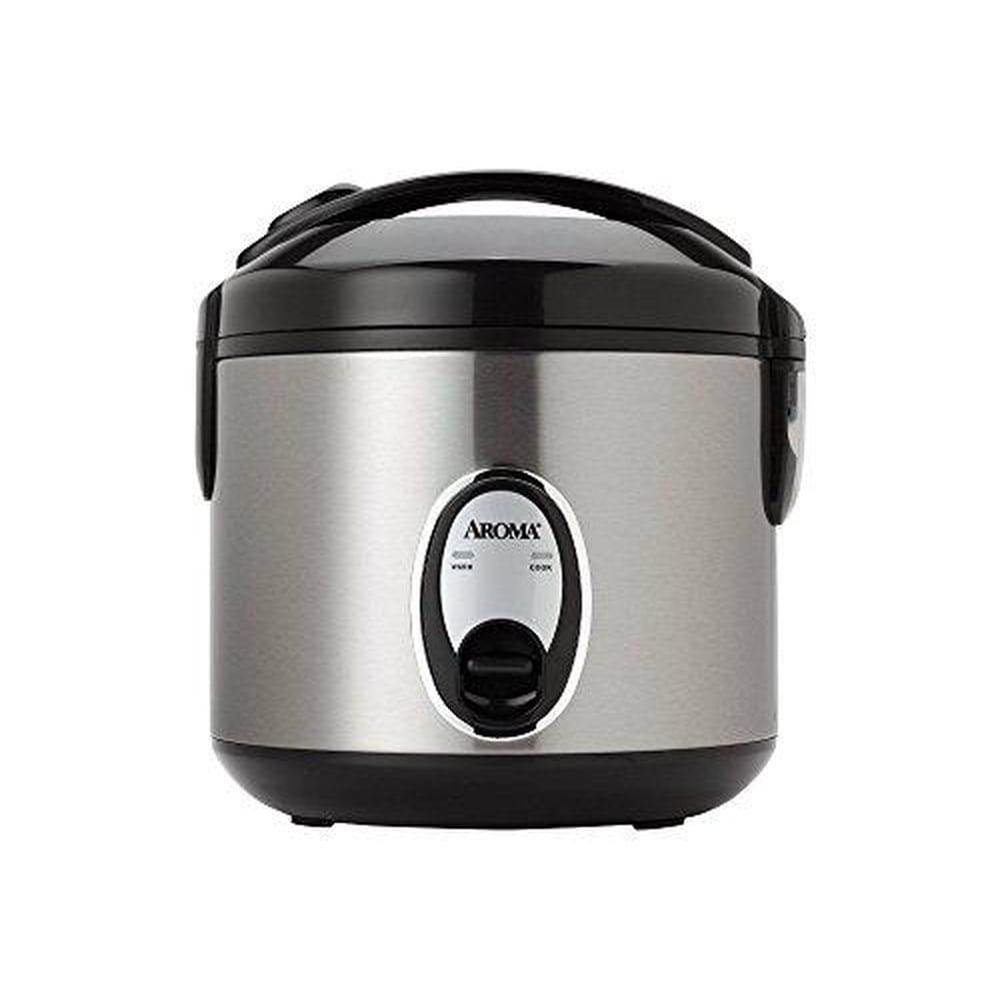 aroma 8 cup rice cooker stainless steel arc904sb 52059149 Walmart