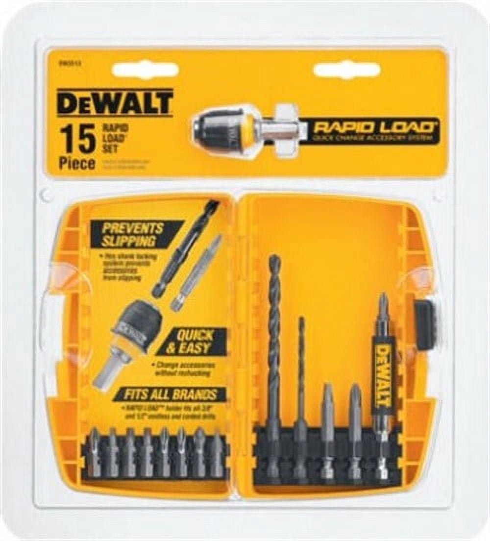 BIT DRILL 15PC RAPIDLOAD