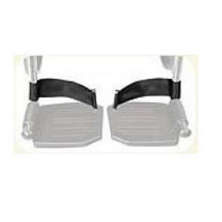 Mabis 509-3705-0682 Swing Away Leg Riggings- Chrome- Right