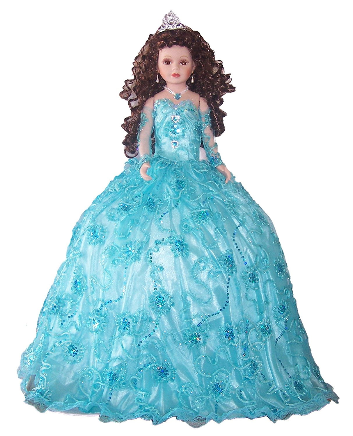 quinceanera porcelain dolls