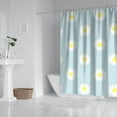 thumbnail image 2 of Waterproof Cute Boho Daisy Shower Curtain 72x72 Inch Boho Style Polyester Unique Shower Curtain for Bathroom Hotel Home Decor with 12 Plastic Hooks, 2 of 5