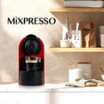 thumbnail image 2 of Mixpresso Machine à Espresso Rouge &ndash; Cafetière Compacte 1400W à Portion Individuelle Compatible avec les Capsules Nespresso OriginalLine, Fonctionnement à une Touche, 2 of 8
