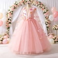 thumbnail image 6 of MEZZALL Girls Dresses Tutu Evening Gown Wedding Party Formal Gown Kids Trendy Sundress, 6 of 6