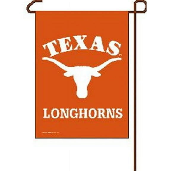 Texas Longhorns Flag 12x18 Garden Style 2 Sided
