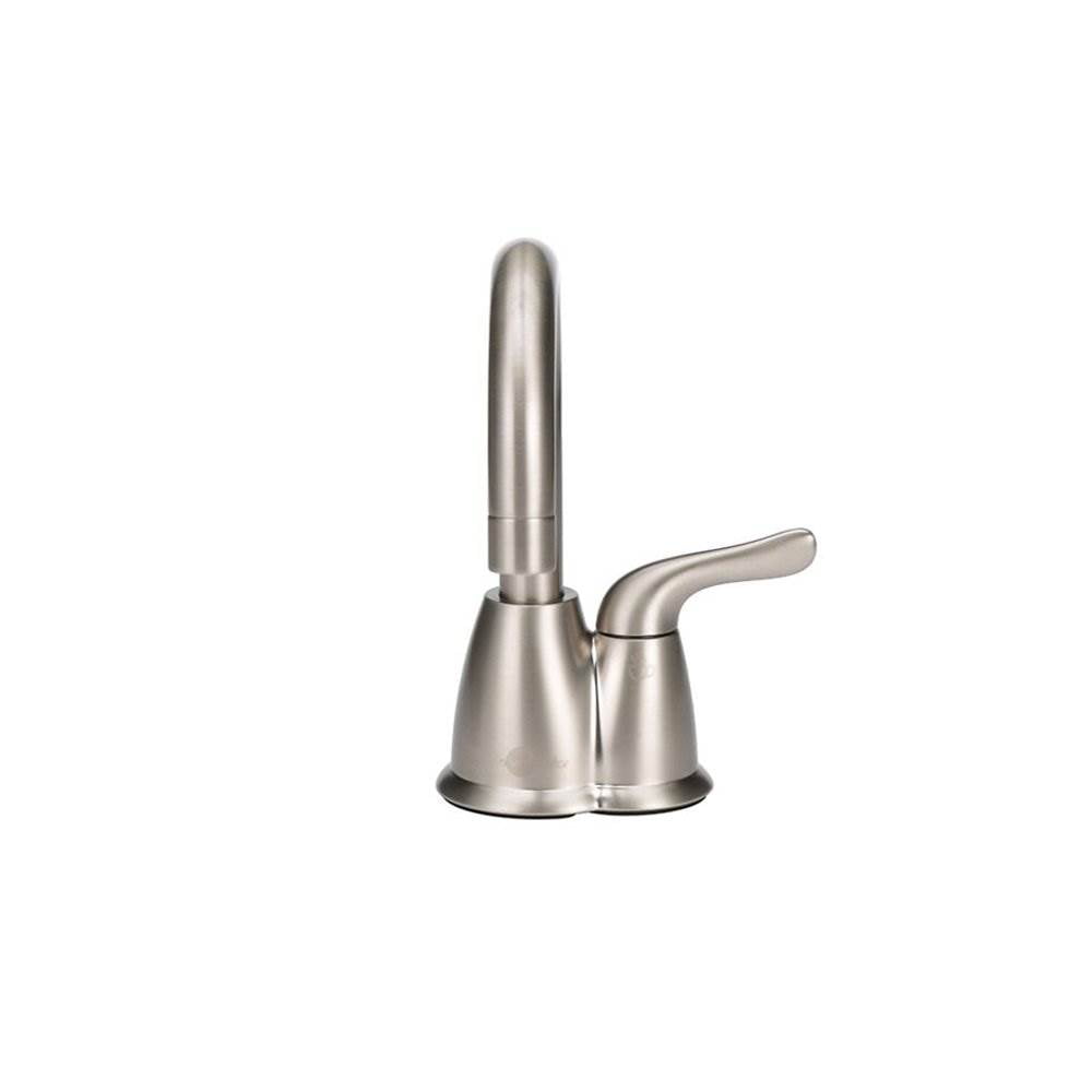 InSinkErator Invite HOT150 Series Instant Hot Water Dispenser Tank with 1-Handle 6.25 in. Faucet in Satin Nickel