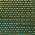 thumbnail image 5 of Decorative Elephant Parade Stripes Green Silk Throw Pillow Cushion Cover Set, 5 of 6