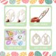 thumbnail image 4 of Xihbxyly Adornos de Conejito de Pascua de Madera, Sin Terminar, con Virutas de Madera, Divertidos para Pintar y Hacer Manualidades, Perfectos para Colgar, Decoración Navideña, Versátiles para Fiestas, 4 of 6