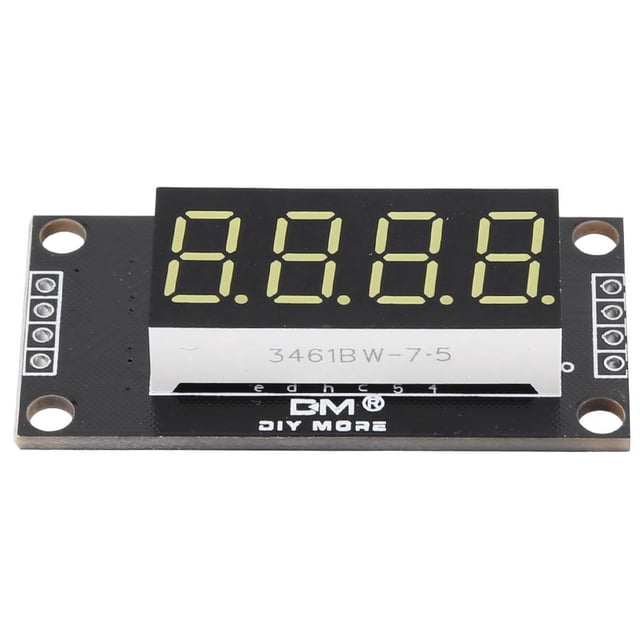 Módulo de pantalla TM1637 LED Reloj de 4 dígitos LED digital Blanco